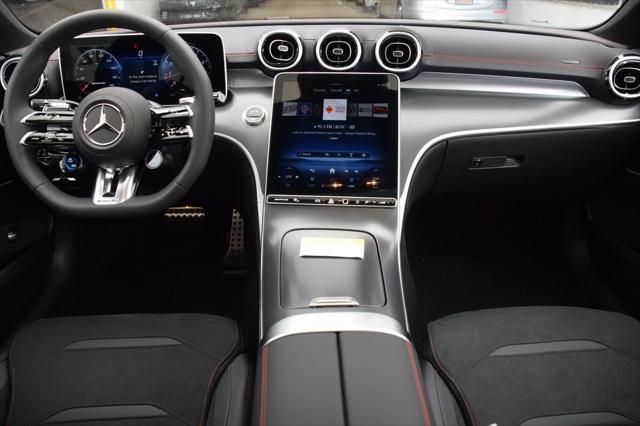 new 2025 Mercedes-Benz AMG C 43 car, priced at $64,685