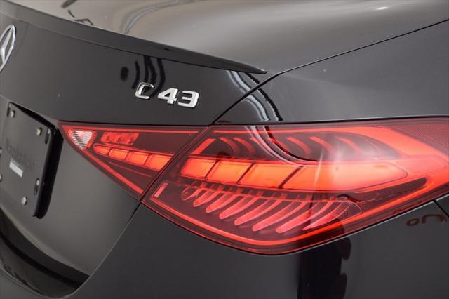 new 2025 Mercedes-Benz AMG C 43 car, priced at $64,685