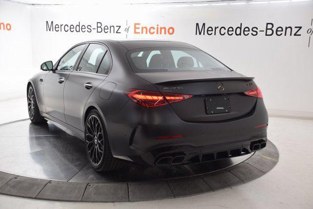 new 2025 Mercedes-Benz AMG C 63 car, priced at $98,980