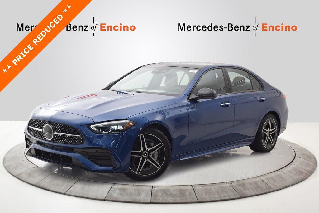 used 2024 Mercedes-Benz C-Class car, priced at $43,999