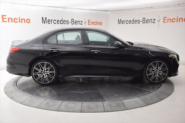 new 2025 Mercedes-Benz AMG C 43 car, priced at $70,375
