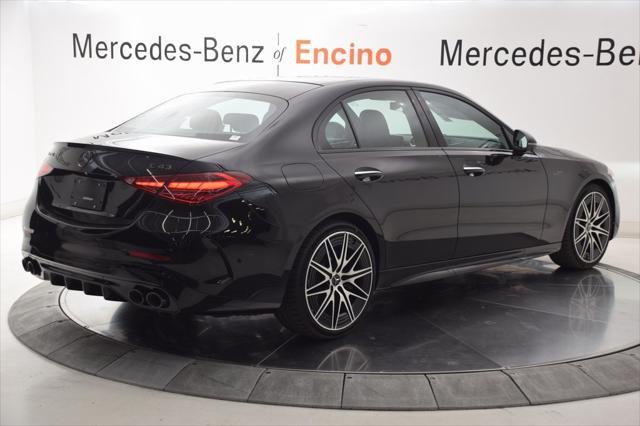 new 2025 Mercedes-Benz AMG C 43 car, priced at $70,375