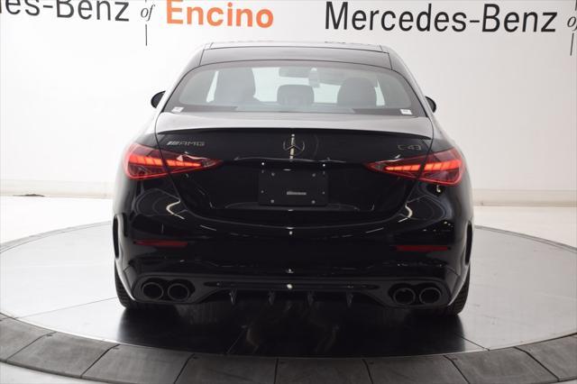 new 2025 Mercedes-Benz AMG C 43 car, priced at $70,375