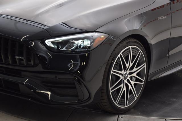 new 2025 Mercedes-Benz AMG C 43 car, priced at $70,375
