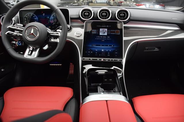 new 2025 Mercedes-Benz AMG C 43 car, priced at $70,375
