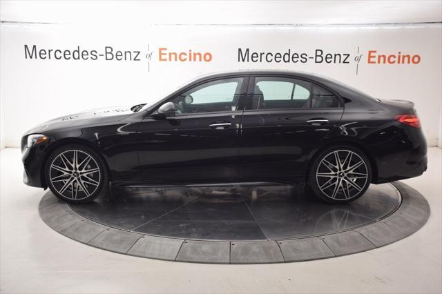 new 2025 Mercedes-Benz AMG C 43 car, priced at $70,375