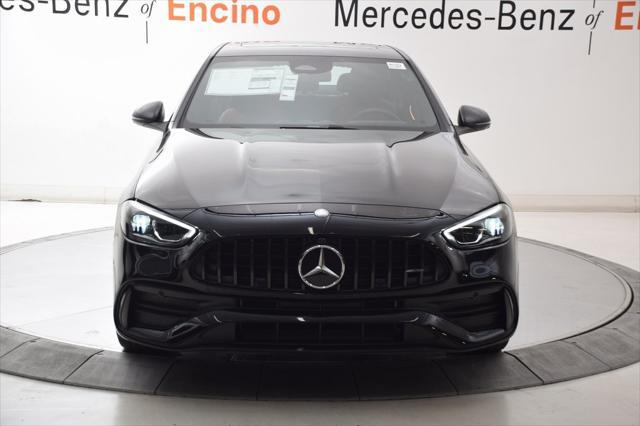 new 2025 Mercedes-Benz AMG C 43 car, priced at $70,375