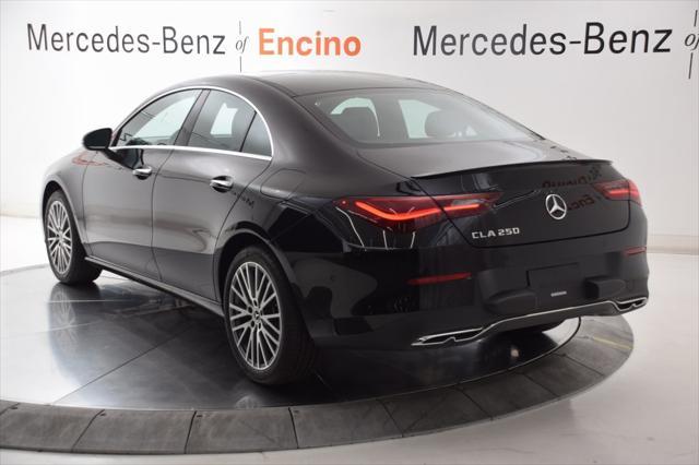 new 2025 Mercedes-Benz CLA 250 car, priced at $46,045