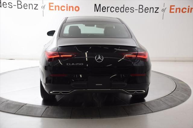 new 2025 Mercedes-Benz CLA 250 car, priced at $46,045