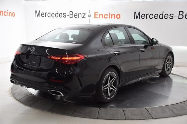 new 2025 Mercedes-Benz C-Class car, priced at $57,495