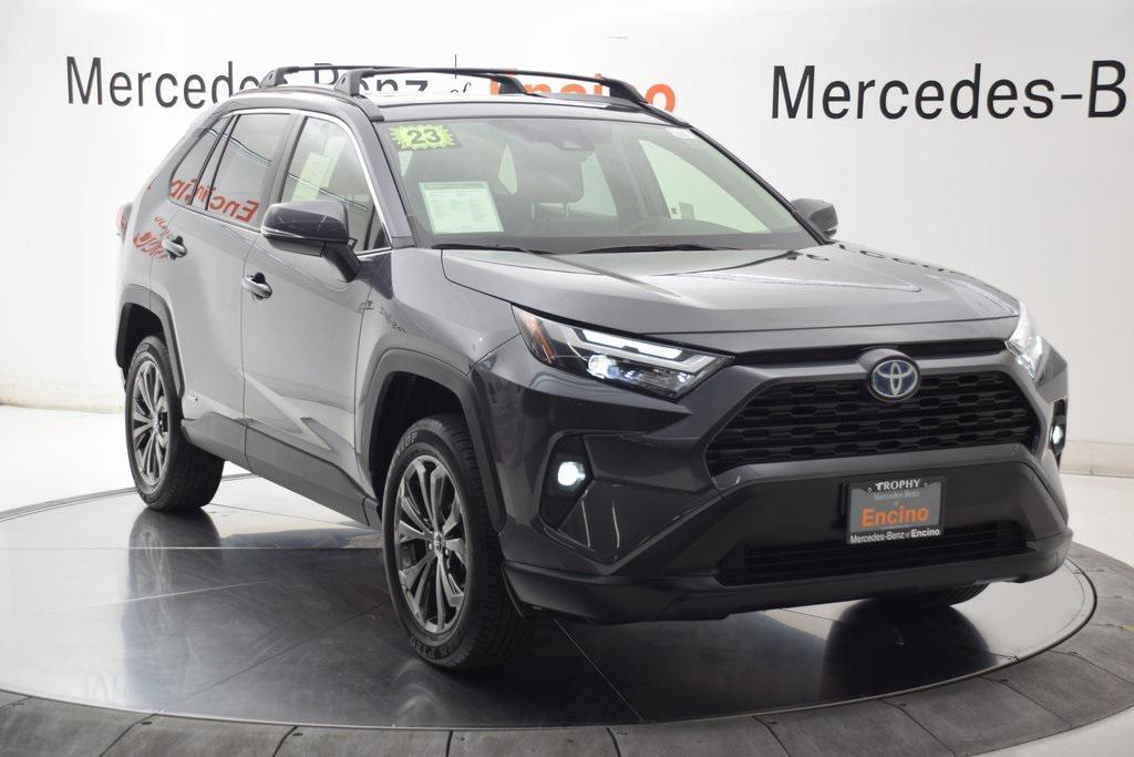 used 2023 Toyota RAV4 Hybrid car, priced at $34,999