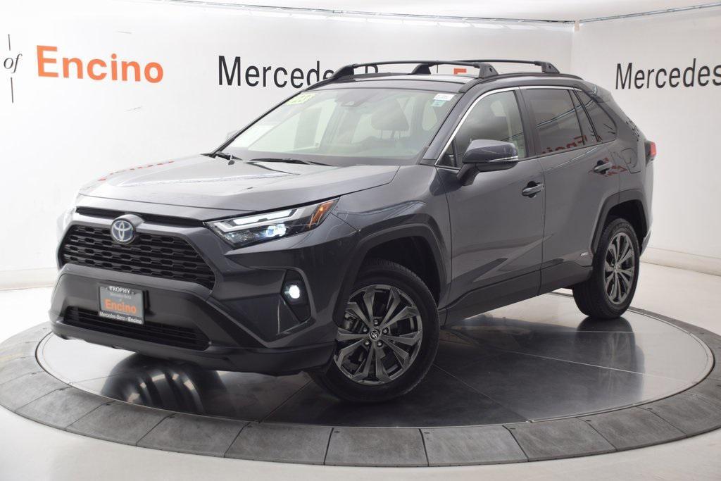 used 2023 Toyota RAV4 Hybrid car, priced at $34,999