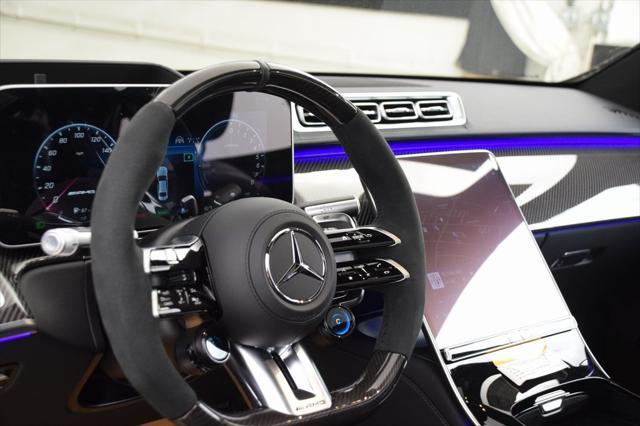 new 2024 Mercedes-Benz AMG S 63 E car, priced at $195,590