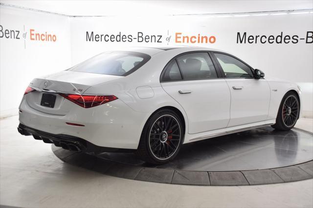 new 2024 Mercedes-Benz AMG S 63 E car, priced at $195,590