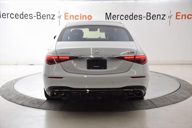 new 2024 Mercedes-Benz AMG S 63 E car, priced at $195,590