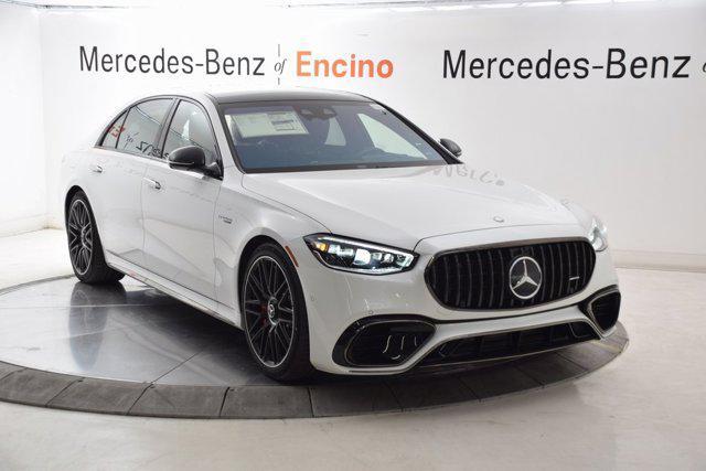 new 2024 Mercedes-Benz AMG S 63 E car, priced at $195,590