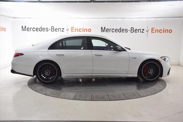new 2024 Mercedes-Benz AMG S 63 E car, priced at $195,590