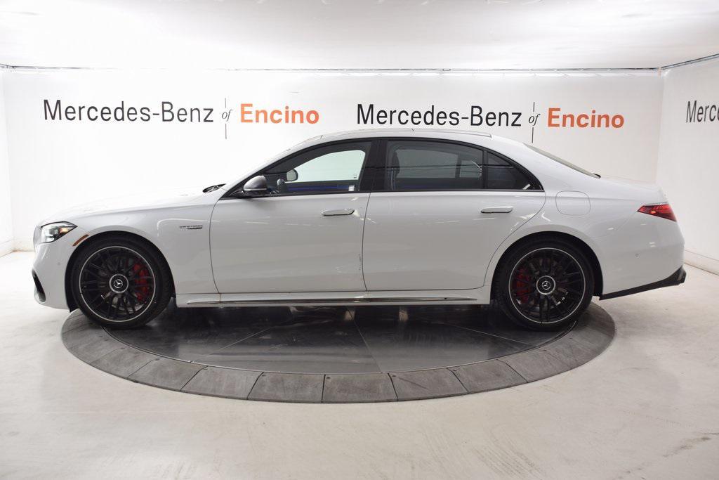new 2024 Mercedes-Benz AMG S 63 E car, priced at $195,590