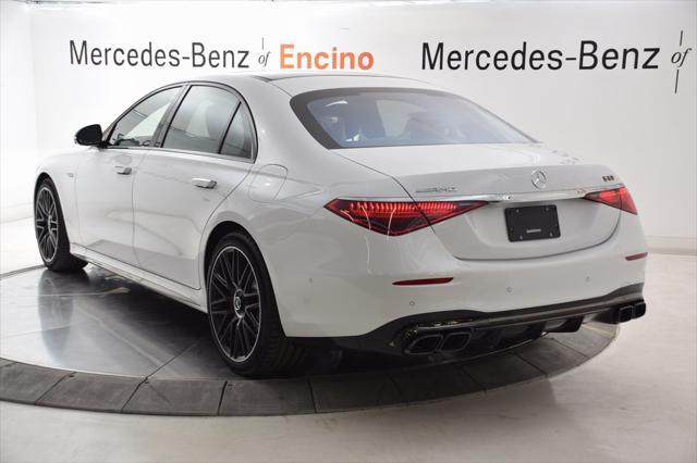 new 2024 Mercedes-Benz AMG S 63 E car, priced at $195,590