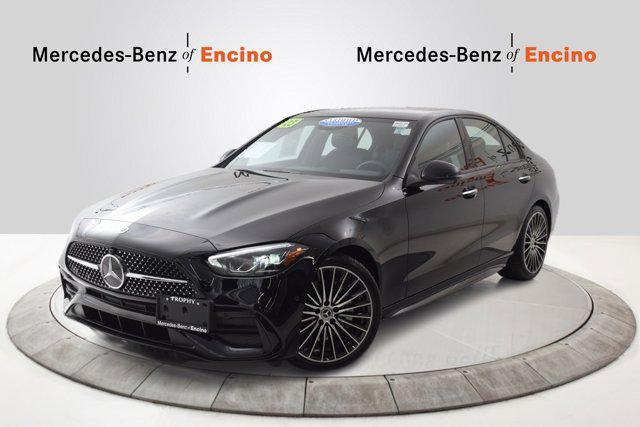 used 2024 Mercedes-Benz C-Class car, priced at $41,887