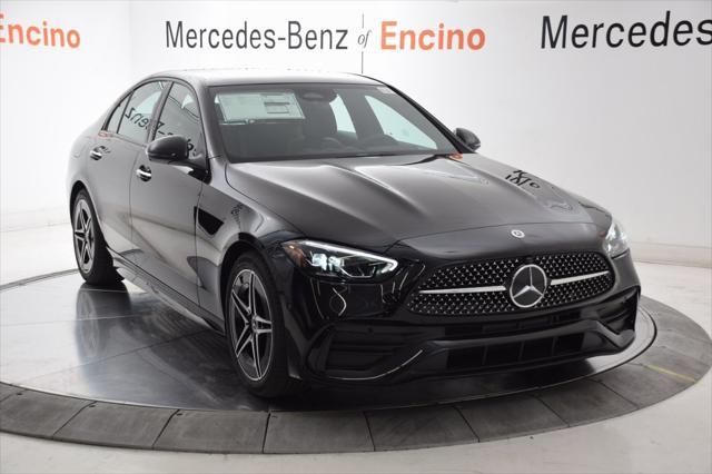 new 2025 Mercedes-Benz C-Class car, priced at $57,495