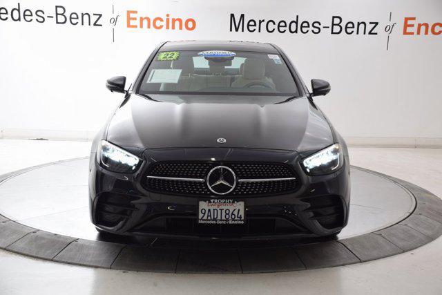 used 2022 Mercedes-Benz E-Class car, priced at $41,997