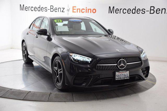 used 2022 Mercedes-Benz E-Class car, priced at $41,997