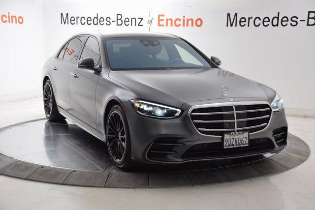 used 2023 Mercedes-Benz S-Class car, priced at $73,997