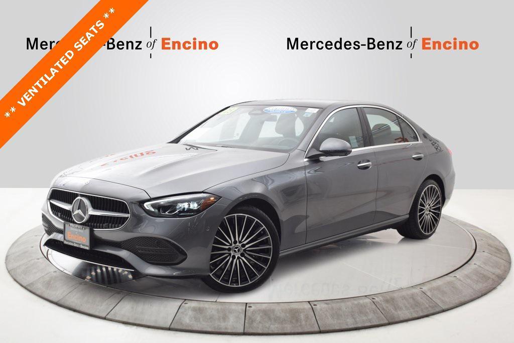 used 2025 Mercedes-Benz C-Class car, priced at $45,997