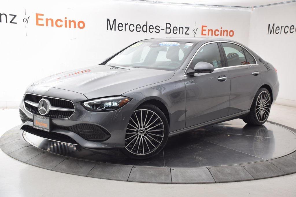 used 2025 Mercedes-Benz C-Class car, priced at $48,997