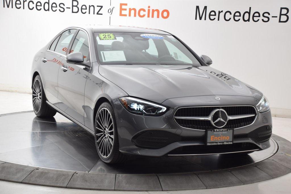 used 2025 Mercedes-Benz C-Class car, priced at $48,997