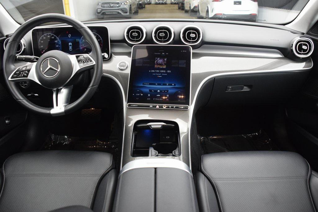 used 2022 Mercedes-Benz C-Class car, priced at $31,997