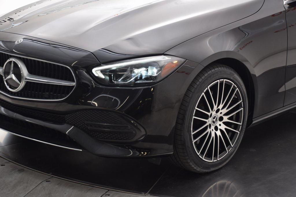 used 2022 Mercedes-Benz C-Class car, priced at $31,997