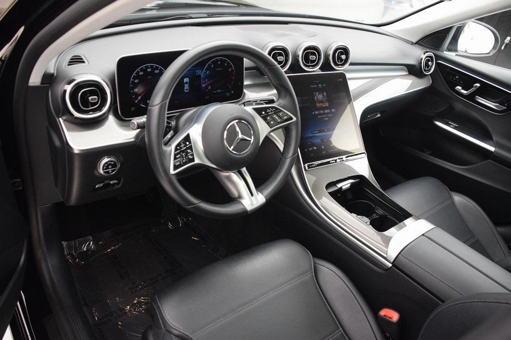 used 2022 Mercedes-Benz C-Class car, priced at $31,997
