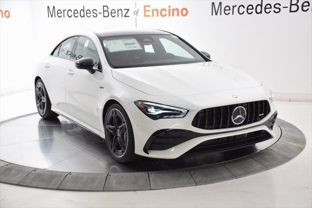 new 2025 Mercedes-Benz AMG CLA 35 car, priced at $61,920