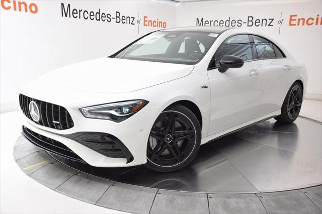 new 2025 Mercedes-Benz AMG CLA 35 car, priced at $61,920