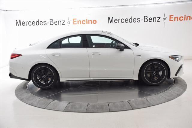 new 2025 Mercedes-Benz AMG CLA 35 car, priced at $61,920