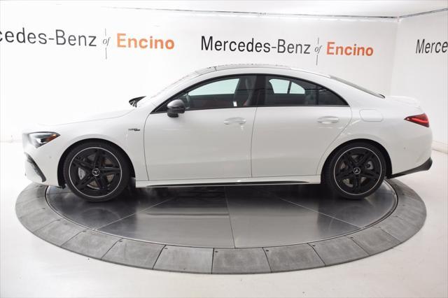 new 2025 Mercedes-Benz AMG CLA 35 car, priced at $61,920