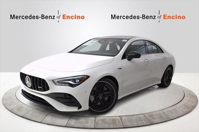 new 2025 Mercedes-Benz AMG CLA 35 car, priced at $61,920