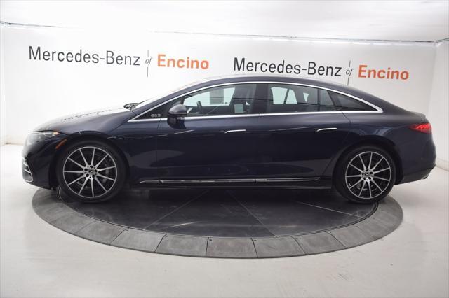 used 2022 Mercedes-Benz EQS 580 car, priced at $53,997