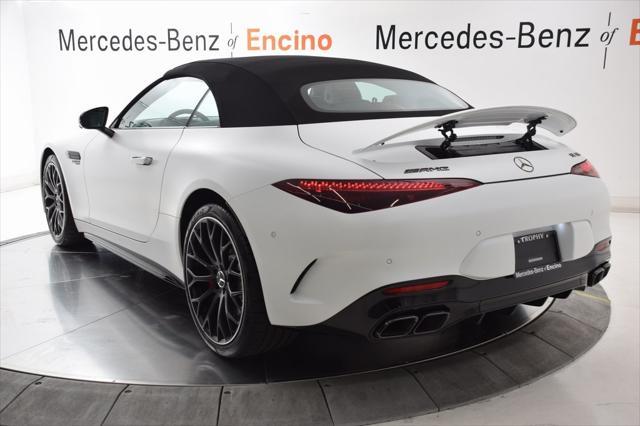 new 2024 Mercedes-Benz AMG SL 55 car, priced at $162,165