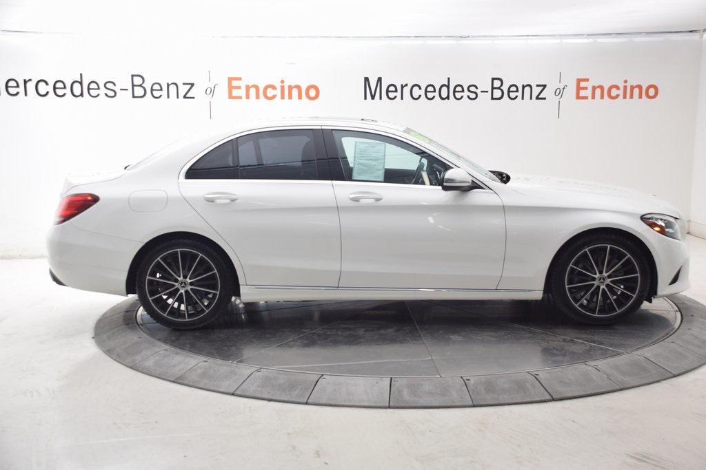 used 2021 Mercedes-Benz C-Class car, priced at $22,998