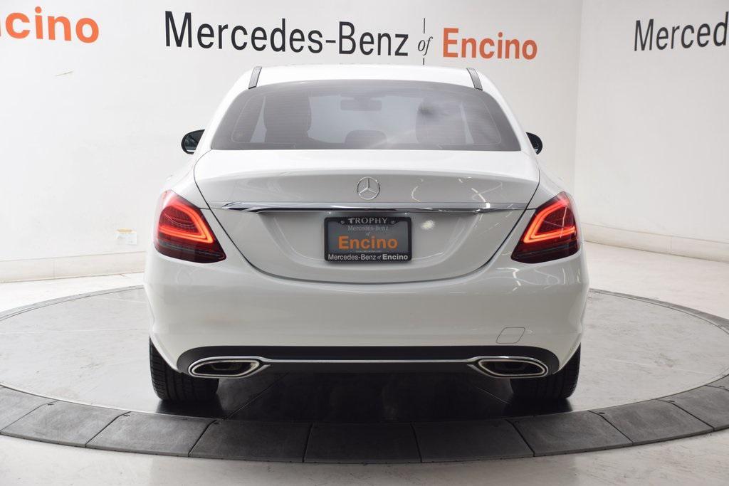 used 2021 Mercedes-Benz C-Class car, priced at $22,998