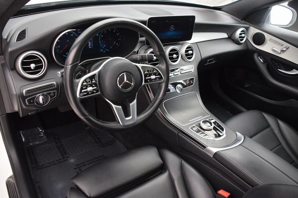 used 2021 Mercedes-Benz C-Class car, priced at $22,998