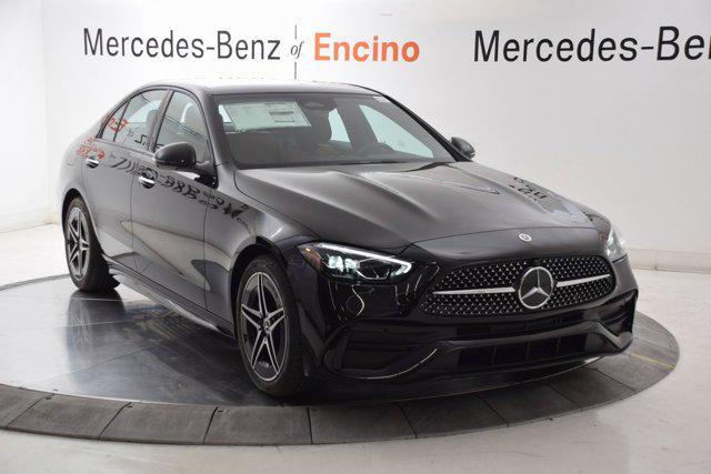 new 2025 Mercedes-Benz C-Class car, priced at $56,895