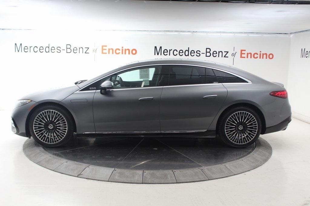 used 2022 Mercedes-Benz EQS 580 car, priced at $74,997