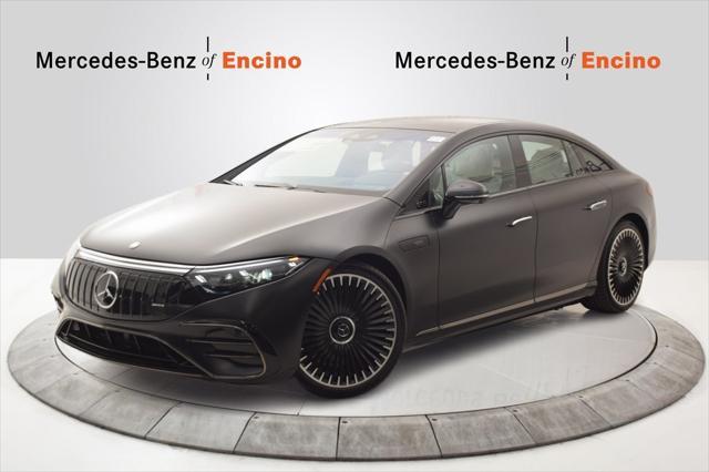 new 2025 Mercedes-Benz AMG EQS car, priced at $167,135