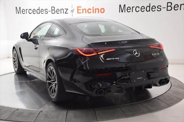 new 2025 Mercedes-Benz AMG E 53 car, priced at $77,695