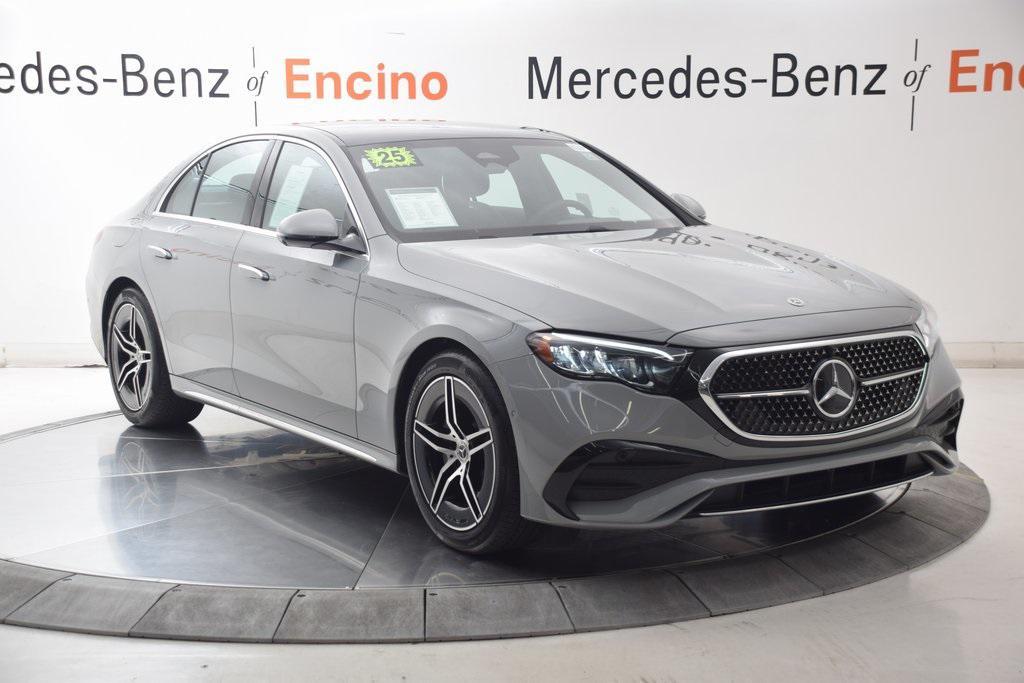 used 2025 Mercedes-Benz E-Class car, priced at $64,998
