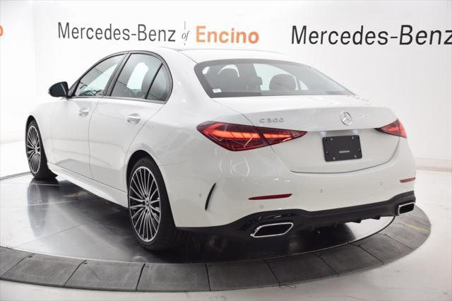 new 2025 Mercedes-Benz C-Class car, priced at $54,735